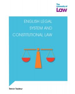 PgDL English Legal System & Constitutional Law Textbook